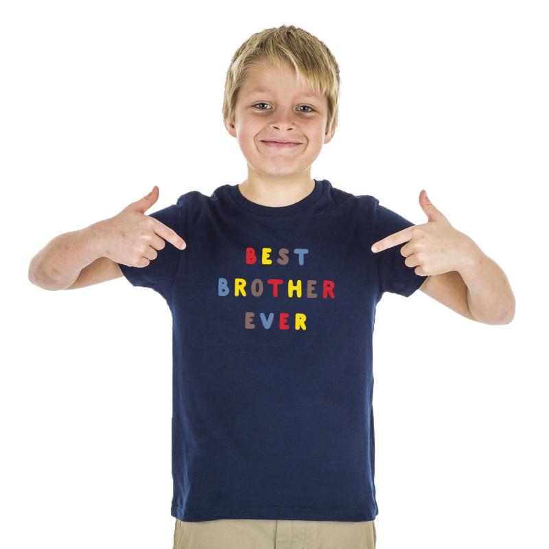 We are family Kindershirt BEST BROER OOIT KLEURRIJKE WAF