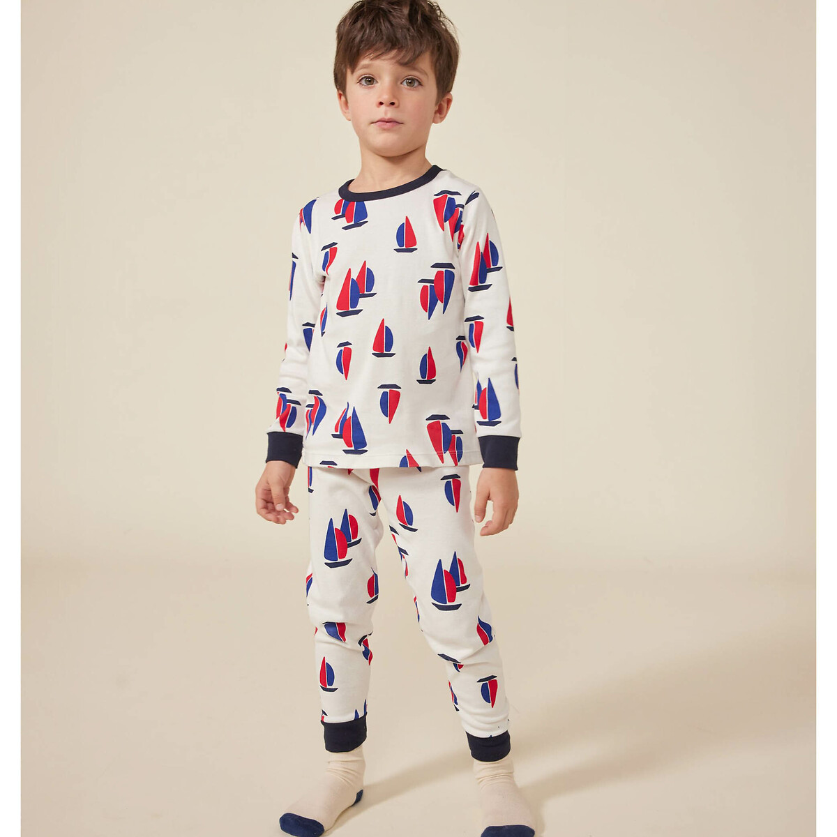 PETIT BATEAU 2-delige lange pyjama, bedrukt