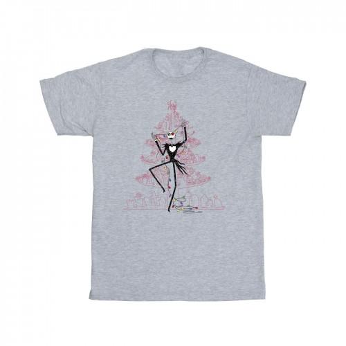 Disney Boys The Nightmare Before Christmas Tree roze T-shirt