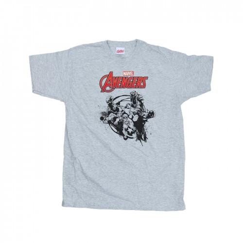 Marvel Boys Avengers Team Burst T-shirt