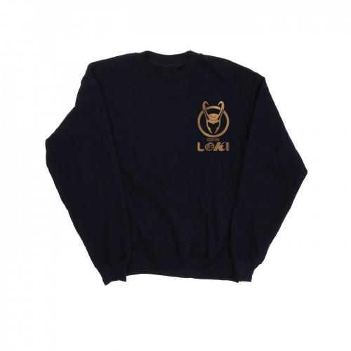 Marvel Boys Loki Horn-logo met nepzaksweater