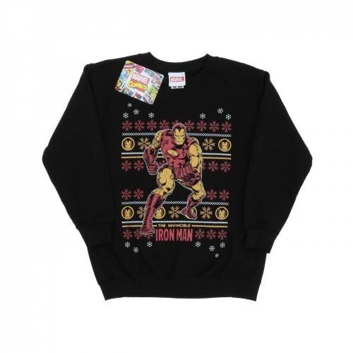 Marvel Iron Man Fair Isle kerstsweater voor jongens