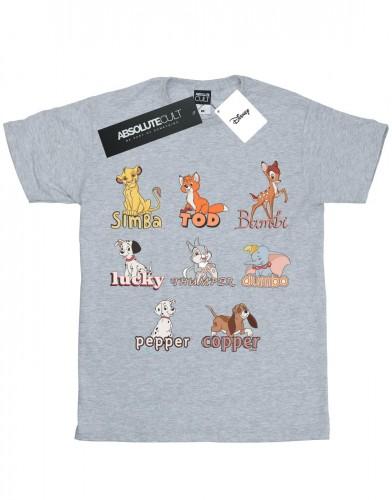 Disney meisjes kleine vrienden dieren katoenen T-shirt