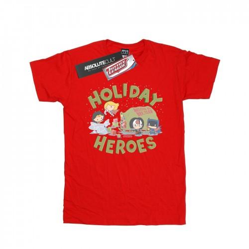 DC Comics Justice League Kerstbezorging katoenen T-shirt voor meisjes