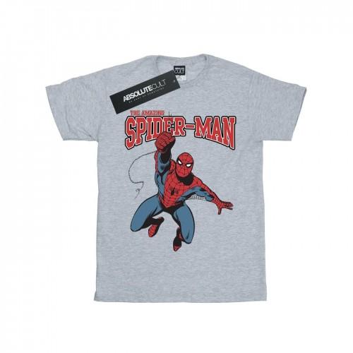 Marvel Spider-Man Leap katoenen T-shirt voor meisjes