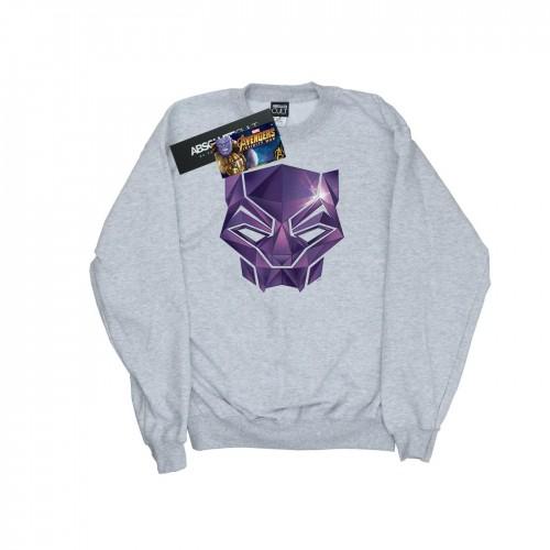 Marvel Boys Avengers Infinity War Black Panther geometrisch sweatshirt