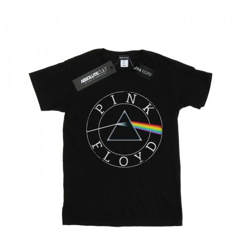 Pink Floyd Katoenen T-shirt met Prism Circle-logo van  voor meisjes