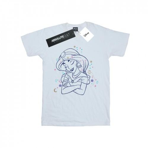 Disney meisjes Aladdin prinses Jasmine Constellation katoenen T-shirt