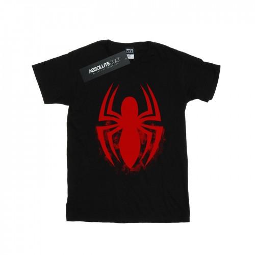 Marvel Katoenen T-shirt met  Spider-Man logo-embleem voor meisjes