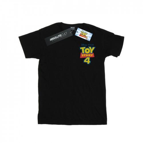 Disney Toy Story 4 katoenen T-shirt met logoborstprint voor meisjes