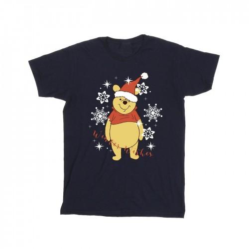 Disney meisjes Winnie de Poeh winterwensen katoenen T-shirt