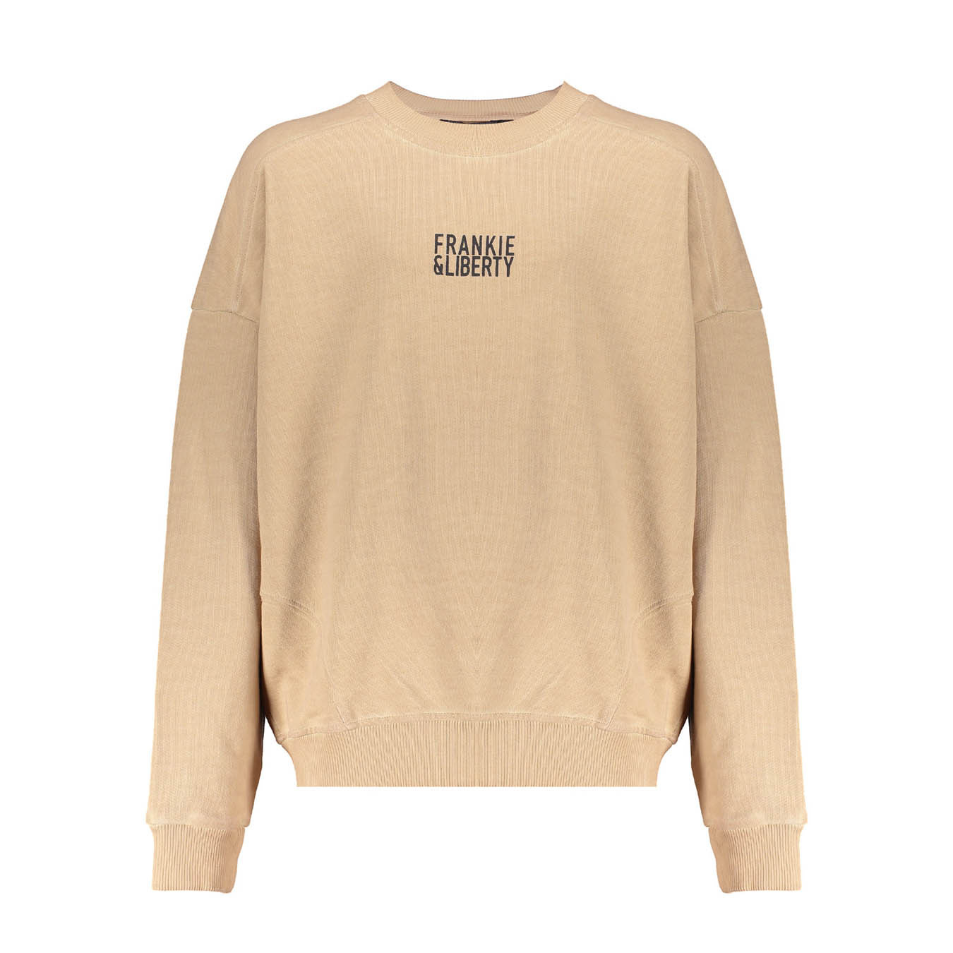 Frankie & Liberty Meisjes sweat shirt - Paris - Toffee Sand