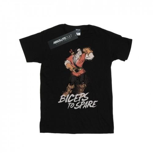 Disney Boys Belle en het beest Gaston Biceps om T-shirt te sparen