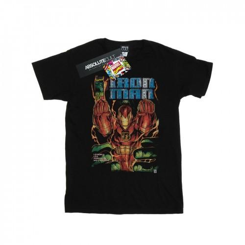 Marvel Boys Iron Man Comic Book Cover T-shirt