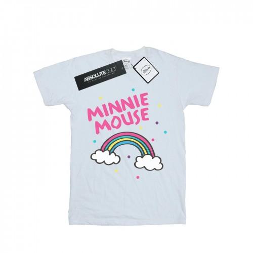 Disney jongens Minnie Mouse regenboog stippen T-shirt