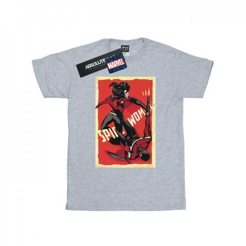 Marvel Boys Spider-Woman gevechts-T-shirt