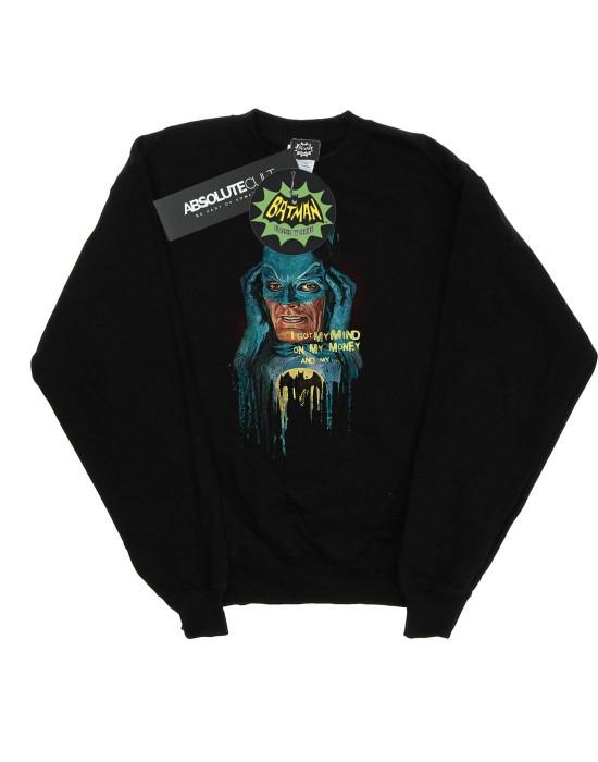 DC Comics Heren Batman TV-serie Mind On My Money katoenen sweatshirt