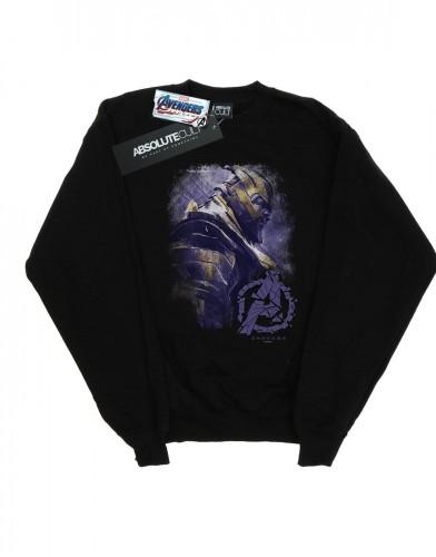 Marvel Heren Avengers Endgame Thanos geborsteld katoenen sweatshirt