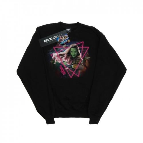 Marvel Heren Guardians of the Galaxy Neon Gamora-sweatshirt