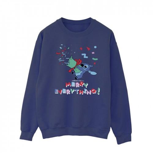 Disney Lilo en Stitch Stitch Merry Everything-sweatshirt voor heren