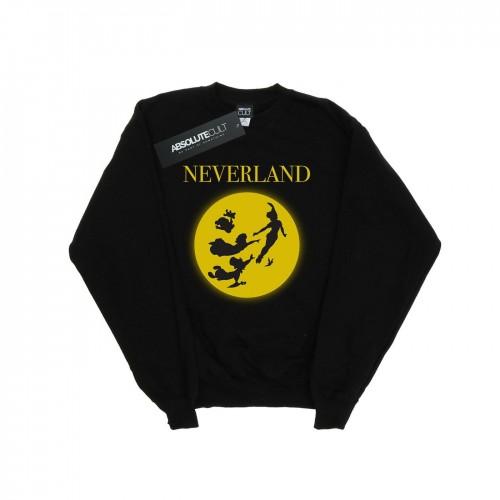 Disney Heren Peter Pan Moon Silhouetten Sweatshirt