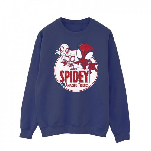 Marvel Heren Spidey en zijn geweldige vrienden Circle Sweatshirt