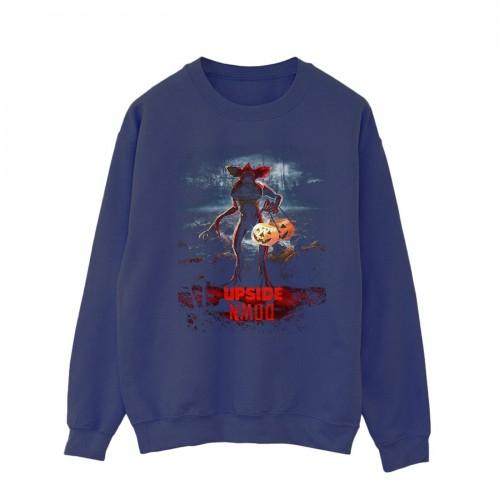 Pertemba FR - Apparel Netflix Heren Stranger Things Pompoen Ondersteboven Sweatshirt