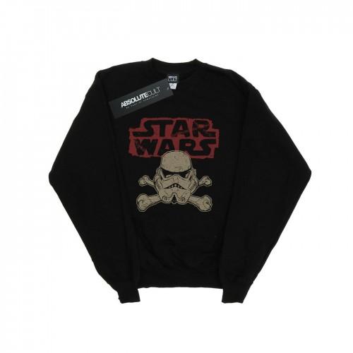 Star Wars Heren Stormtrooper Skull-logo sweatshirt