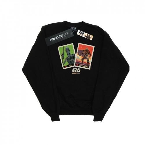 Star Wars Heren The Mandalorian Trading Cards Sweatshirt