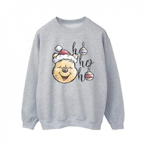 Disney Heren Winnie de Poeh Ho Ho Ho Kerstsnuisterijen Sweatshirt