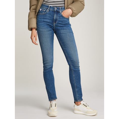 Calvin Klein Skinny fit jeans Skinny in 5-pocketsstijl