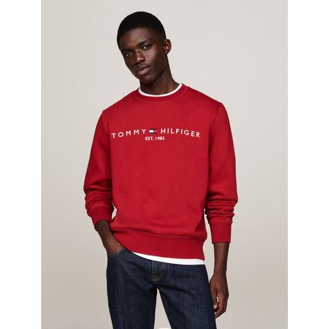 Tommy Hilfiger Sweatshirt TOMMY LOGO SWEATSHIRT met klassieke ronde hals