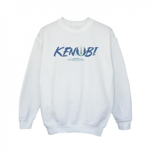 Pertemba FR - Apparel Star Wars: Obi-Wan Kenobi meisjes sweatshirt met geverfde voorkant