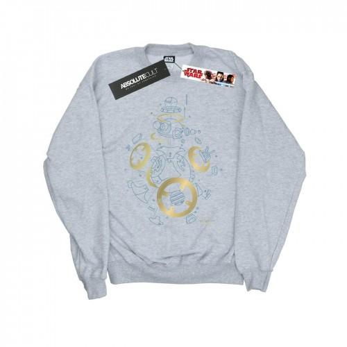 Star Wars Girls The Last Jedi BB-8 Deconstructed Sweatshirt