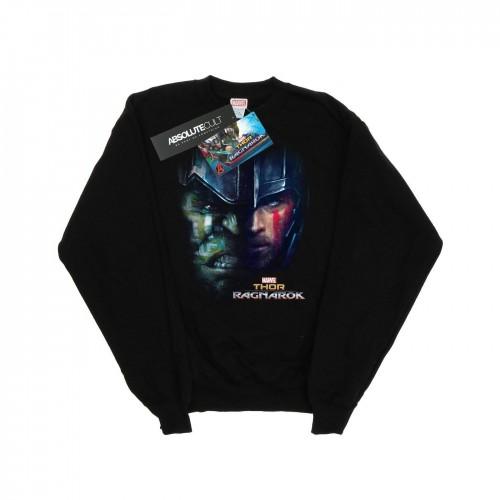 Marvel Girls Thor Ragnarok Hulk sweatshirt met gespleten gezicht