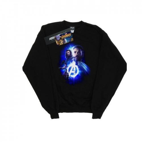 Marvel Girls Avengers Infinity War Cap Bucky Team Up Sweatshirt