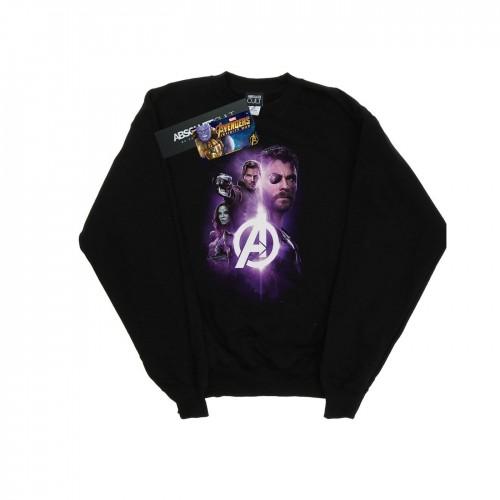 Marvel Girls Avengers Infinity War Thor Guardians Team Up Sweatshirt