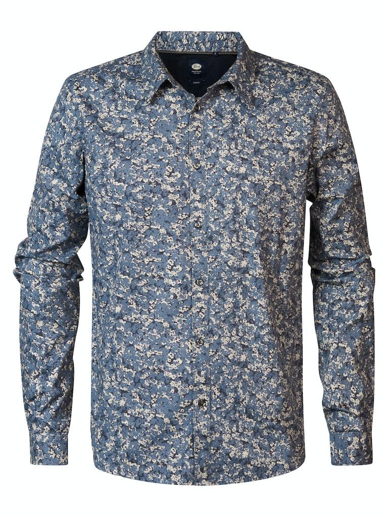 Petrol industries Men Shirt Long Sleeve Aop