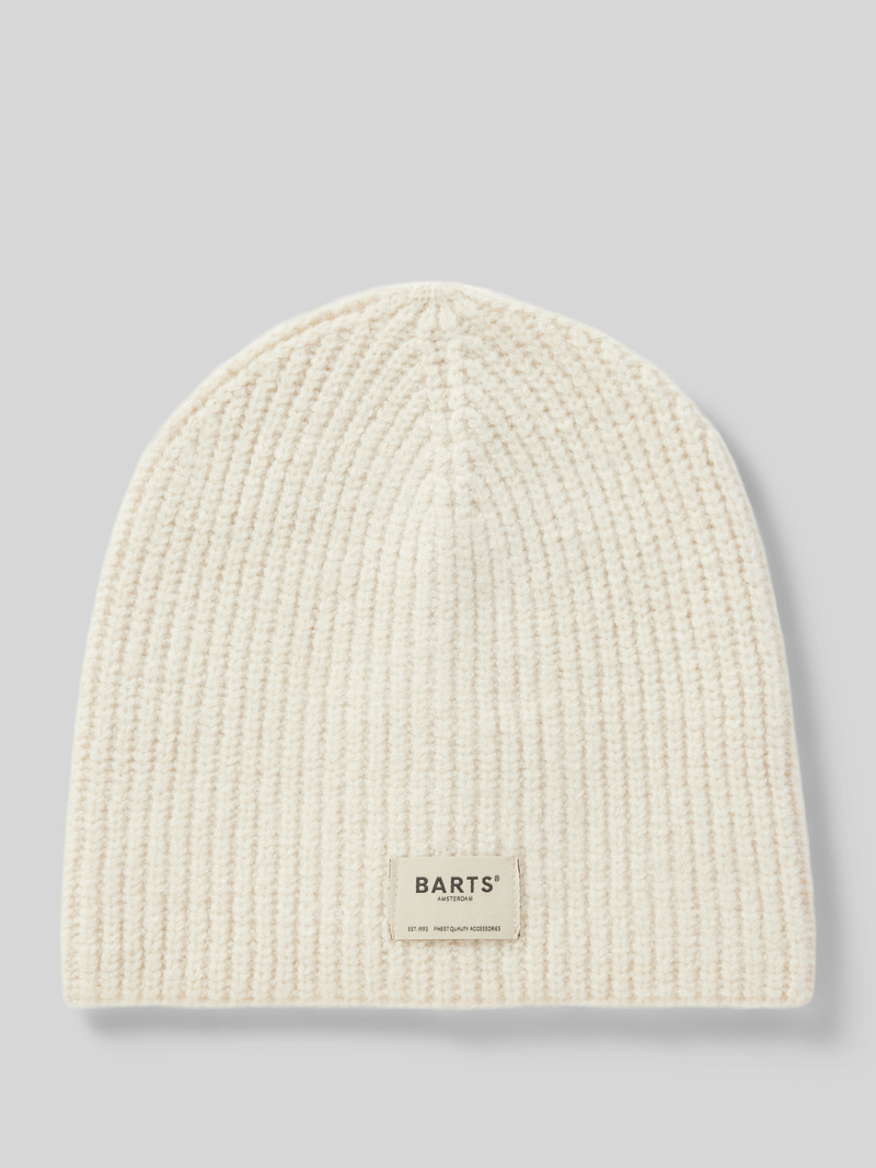 Barts Beanie met labelpatch, model 'Darty'