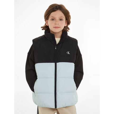 Calvin Klein Bodywarmer NYLON COLOR BLOCK PUFFER VEST