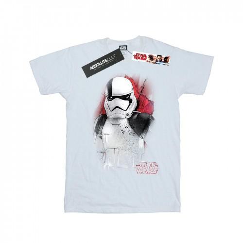 Star Wars Boys The Last Jedi Stormtrooper geborsteld T-shirt