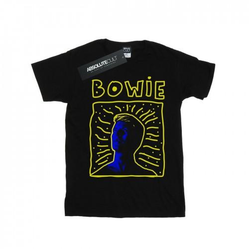 David Bowie meisjes jaren 90 frame katoenen T-shirt