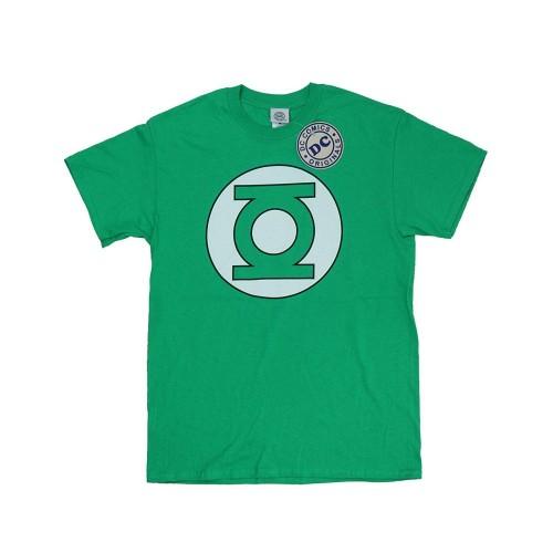 DC Comics katoenen T-shirt met groen lantaarnlogo voor meisjes