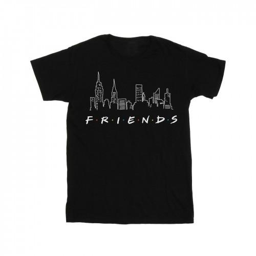 Friends Katoenen T-shirt met  Skyline-logo voor meisjes