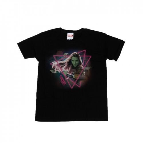 Marvel Girls Guardians of the Galaxy Neon Gamora katoenen T-shirt