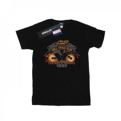 Marvel Girls Ghost Rider Hell Cycle Club katoenen T-shirt