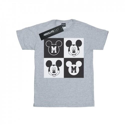 Disney meisjes Mickey Mouse lachende vierkanten katoenen T-shirt