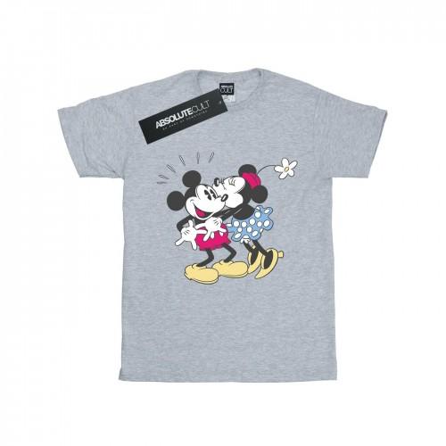 Disney meisjes Mickey en Minnie Mouse Kiss katoenen T-shirt