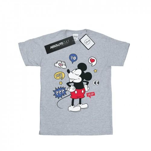 Disney meisjes Mickey Mouse tong uit katoenen T-shirt