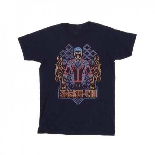 Marvel Girls Shang-Chi en de legende van de tien ringen neon katoenen T-shirt